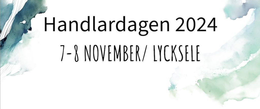 Banner till Handlardagen i Lycksele 7-8/11