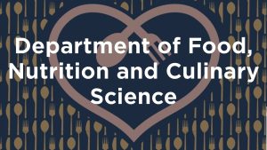 Department of Food, Nutrition and Culinary Science, umu.se